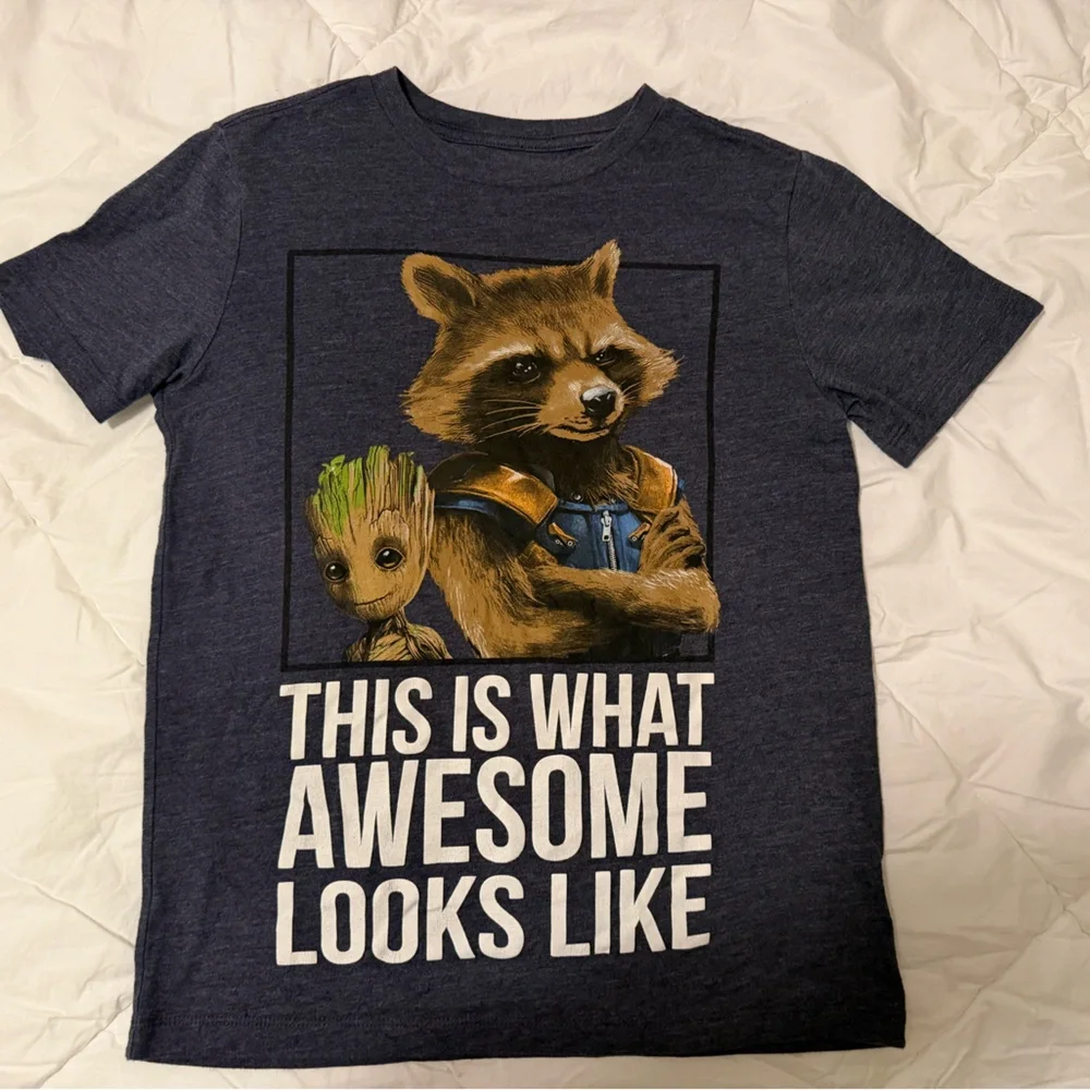 Old Navy Groot Graphic Tee | “This Is What Awesome Looks Like” | Size Large |